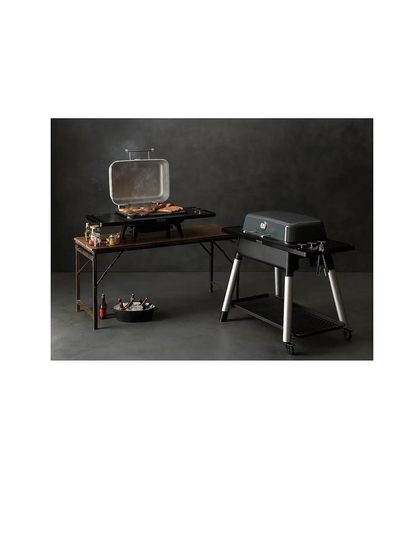 EVERDURE BY HESTON BLUMENTHAL | Gasgrill Furnace 3 Brenner Mint | grau